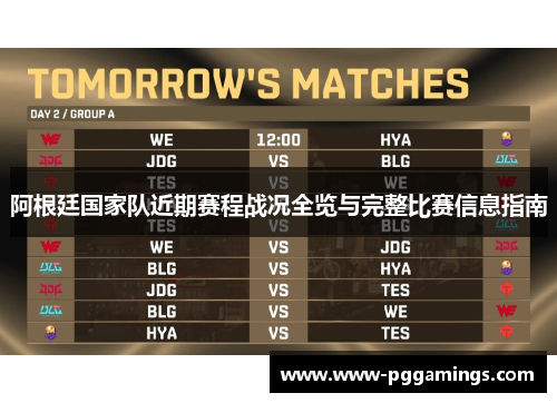 阿根廷国家队近期赛程战况全览与完整比赛信息指南 阿根廷国家队近期赛程战况全览与完整比赛信息指南